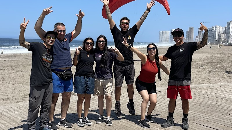Aterrizaje Parapente Playa Brava